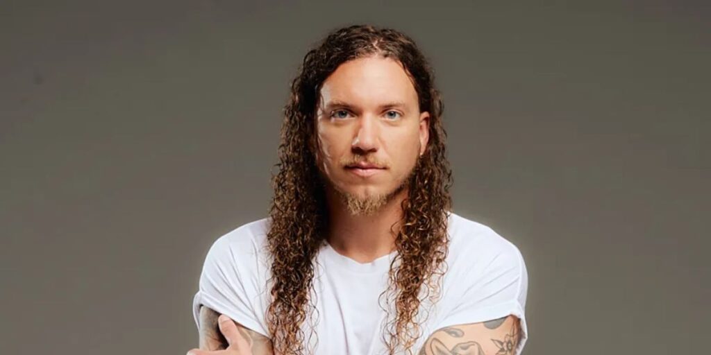 Brandon Lake performing live on stage during his 2025 arena tour, promoting his latest album.
