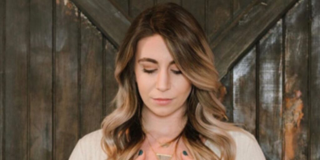 This image is a simple graphic featuring the text “Kerri Okie – Favorite TikToker – Mom and Dad – By Todd Collins.” It highlights her popularity as a family-based creator known for content with her mother and father.