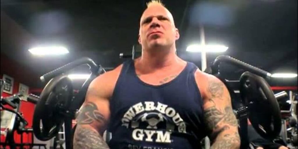 Mel Chancey training at a gym
