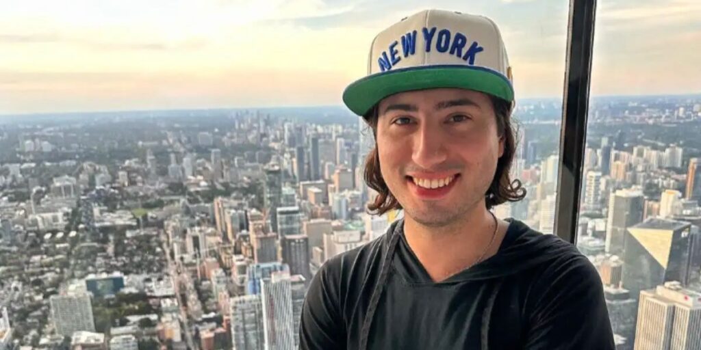 Pompsie smiling confidently while discussing his 2025 net worth.