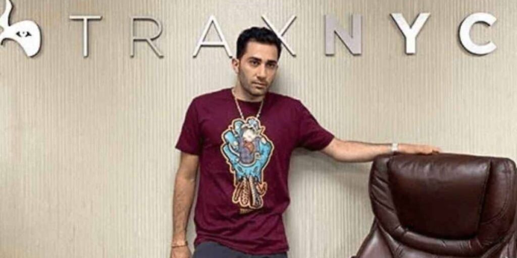 Portrait of Maksud Agadjani founder of TraxNYC and luxury jewelry entrepreneur