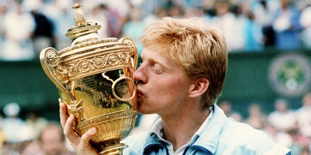 Boris Becker – six-time Grand Slam champion and youngest Wimbledon winner at age 17