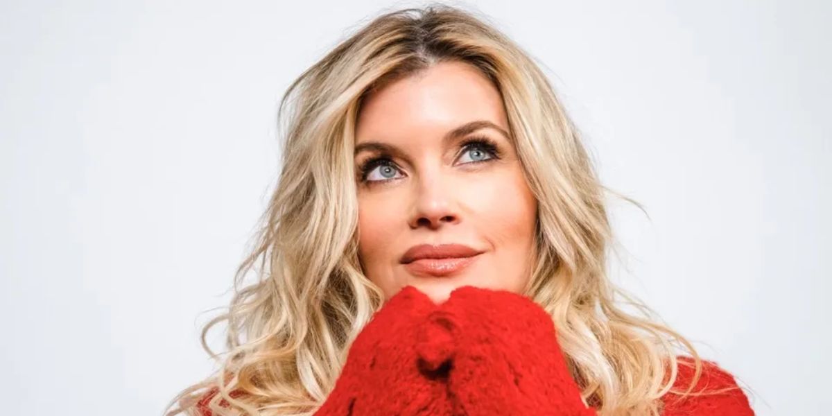 “Nadine Macaluso Young in 2025 — former model, therapist, author and survivor advocate portrait”